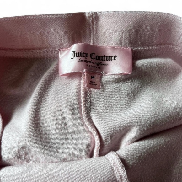 Juicy Couture Pink Sleep Shorts Lightweight Elastic Y2K Two Pack Size Sm/med - Picture 4 of 4